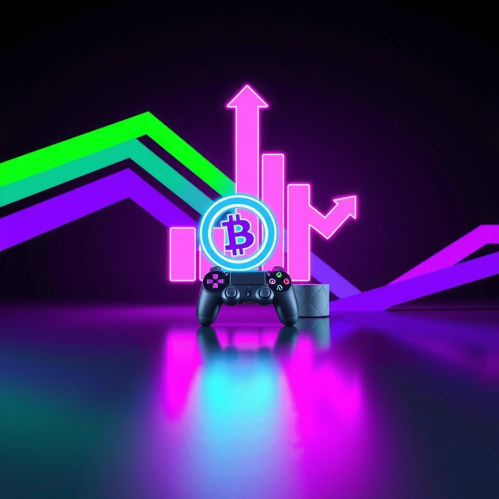 Gaming and finance fusion concept