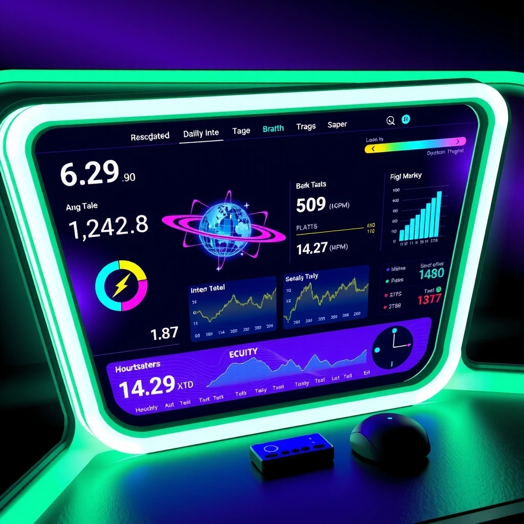 Gaming ecosystem background